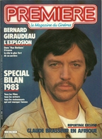PREMIERE - N° 82 De 1984 - Bernard GIRAUDEAU - Cinema