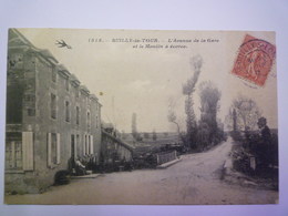 GP 2019 - 269  SUILLY-la-TOUR  (Nièvre)  :  L'Avenue De La GARE  Et Le MOULIN à écorce   1907   XXX - Otros & Sin Clasificación