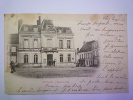 GP 2019 - 270  ENTRAINS  (Nièvre)  :  L'HÔTEL De VILLE   1902   XXX - Other & Unclassified