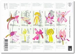 Nederland 2014, Postfris MNH, NVPH 3175-3184, Flowers, Orchids - Unused Stamps