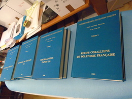 5E CONGRES RECIFS CORALLIENS TAHITI-POLYNESIE 27/05 - 01/06/1985 6 Vol (+ 2) Corail, Coraux... - Outre-Mer