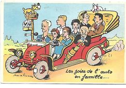 Les Joies De L'auto En Famille... - Illustrateur JEAN DE PREISSAC - Preissac