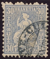 41 / 33 Sitzende Helvetia 30 Rappen  Sauber Gestempelt - Used Stamps