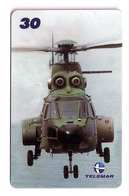 LSJP BRAZIL PHONECARD PUMA HELICOPTER SQUADRON TELEMAR - Brasilien