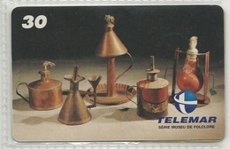 LSJP BRAZIL PHONECARD FOLK LAMPARINAS TELEMAR - Brasilien