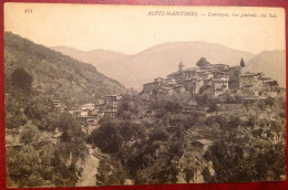 Lantosque Vue Générale Côté Sud - Lantosque