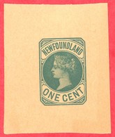 Canada Newfoundland # PB1 Mint H VF- Queen Victoria - 1 Cent - Einde V/d Catalogus (Back Of Book)