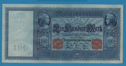 DEUTSCHES REICH 	100 Mark  21.04.1910	Serial# E.5013285  KM# 42 - 100 Mark