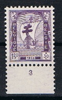 Belgie OCB 1000 (**) Met Plaatnummer 3. - ....-1960