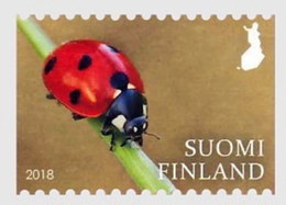 Finland 2018 The Beetles MNH 1V - Unused Stamps