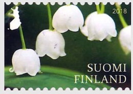 Finland 2018 The Valley Windbell Flower MNH 1V - Nuovi