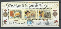 NUEVA CALEDONIA YVERT H/B  14   MNH  ** - Blokken & Velletjes