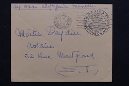 FRANCE - Cachet " Génie Chefferie De Marseille  " Sur Enveloppe En 1942 - L 22549 - Guerre De 1939-45