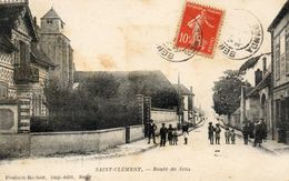 - St CLEMENT (89) - Route De Sens  (bien Animée)   -18035- - Saint Clement