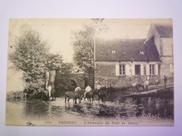 GP 2019 - 294  PREMERY  (Nièvre)  :  L'ABREUVOIR  Du Pont De Varzy   1905   XXX - Other & Unclassified