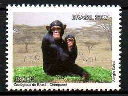 BRESIL. N°2991 De 2007. Chimpanzé. - Chimpancés