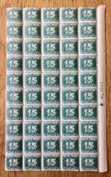 Polen Poland 1938, 50x Postage Due / Porto / Timbre-taxe / Segnatasse **, MNH - Portomarken