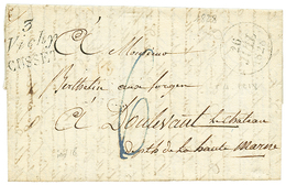 ALLIER : 1828 Double Cursive 3 VICHY/CUSSET. Indice 18. TTB. - Sonstige & Ohne Zuordnung