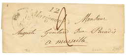 1841 Cursive 12 MARIGNANE. TB. - Sonstige & Ohne Zuordnung