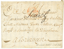 1764 PORT PAYE Orné De BREST En Rouge Sur Lettre Avec Texte. B/TB. - Altri & Non Classificati