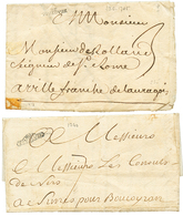 1740/45 2 Lettres Avec DE TOULOUSE (2 Types Differents Dont Lenain 6 Superbe). TTB Qualité. - Sonstige & Ohne Zuordnung