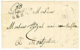 1830 Double Cursive 33 MARSEILLAN/ MEZE + Dateur A. B/TB. - Altri & Non Classificati