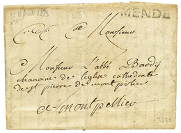 1779 MENDE (tLenain N°3) Avec Texte Daté "ST JULIEN DU TOURNEL". Cote 340€. TTB. - Sonstige & Ohne Zuordnung