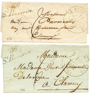 1831/32 2 Lettres Avec Cursive 56 St REVERIN. Cote 380€. TB. - Altri & Non Classificati