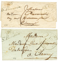 1831/32 2 Lettres Avec Cursive 56 St REVERIN. Cote 380€. TB. - Sonstige & Ohne Zuordnung