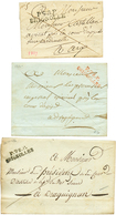 1813/27 Lot De 3 Lettres Avec P.78.P BRIGNOLLE Noir Ou Rouge. TTB. - Other & Unclassified