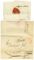 An 9 DEB. AVIGNON (indice 18) Et 1823 DEB.89 AVIGNON (indice 16) + 68 LYON + DETAXE Rouge . TTB. - Other & Unclassified