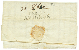 1813 DEB.89 AVIGNON. Superbe. - Andere & Zonder Classificatie