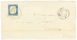 BOEGE : 1860 SARDAIGNE 20c TB Margé Obl. Cachet Sarde BOEGE + BONNEVILLE , Pour ANNECY. RARE. TTB. - Other & Unclassified