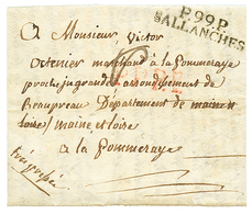 ST GERVAIS Via SALLANCHES : 1810 P.99.P SALLANCHES Sur Lettre Avec Texte Daté "ST GERVAIS". Rare. TTB. - Autres & Non Classés