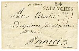 1796 84 SALANCHES Sur Lettre Pour ANNECY. Superbe. - Autres & Non Classés