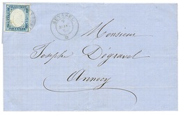 1859 SARDAIGNE 20c TTB Margé Obl. SEYSEL Sur Lettre Pour ANNECY. Superbe. - Otros & Sin Clasificación