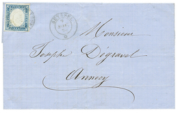 1859 SARDAIGNE 20c TTB Margé Obl. SEYSEL Sur Lettre Pour ANNECY. Superbe. - Altri & Non Classificati