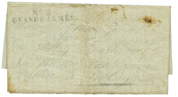 SECONDE GRANDE ARMEE En POLOGNE : 1812 N°2 GRANDE ARMEE Sur Lettre Avec Texte Daté De POSEN (POLOGNE) 28 Mai 1812 Pour L - Bolli Militari (ante 1900)