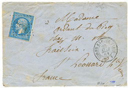 CORPS EXPEDITIONNAIRE DE SYRIE : 1861 FRANCE 20c(n°14) TTB Margé Obl. CESA + CORPS EXP. DE SYRIE Bau A Sur Enveloppe(pd) - Bolli Militari (ante 1900)