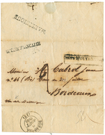 1838 GUYANE FRANCAISE + MARTINIQUE (verso) Sur Lettre De CAYENNE Pour BORDEAUX. TB. - Otros & Sin Clasificación