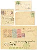 1890 / 1932 Lot De 11 Lettres D' INDOCHINE. TB. - Otros & Sin Clasificación