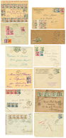 TONKIN - PETITES VALEURS : 1924/29 Lot De 31 Lettres (POSTE RURALE(x2), JOURNEAUX, IMPRIMES , Petits Bureaux , Tarifs... - Andere & Zonder Classificatie
