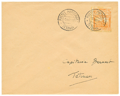 MAROC : POSTE LOCALE 1897 50c Obl. POSTE MAROCAINE TETOUAN Sur Enveloppe. TTB. - Autres & Non Classés