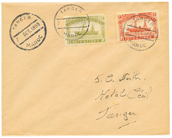 MAROC POSTE LOCALE : 1898 20c + 40c Obl. TANGER Sur Enveloppe Locale. TB. - Andere & Zonder Classificatie