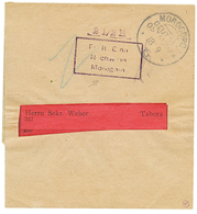 1915 MOROGORO + Boxed Cachet MOROGORO + 2 1/2H Violet On Wrapper To TABORA. Vvf. - Afrique Orientale