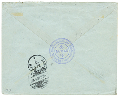 "URAMBO MISSION STATION" : 1903 5p Canc. TABORA On Envelope To GERMANY. Verso, Superb Cachet URAMBO MISSIONSTATION DER B - Afrique Orientale