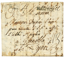 1773 Boxed RIGA + MASEYCK On Entire Letter Datelined "REVAL" To FRANCE. Scarce. Vvf. - Otros & Sin Clasificación