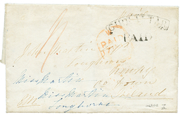 GIBRALTAR : 1846 GIBRALTAR/PAID On Entire Letter To IRELAND. Inside Superb LITHO. Of GIBRALTAR. Exhibition Item. - Gibilterra