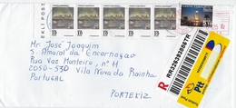 TIMBRES - STAMPS - MARCOPHILIE -   LETTRE RECOMMANDÉ POUR PORTUGAL - TURQUIE - TIMBRES DIVERS - Lettres & Documents