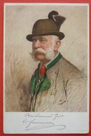 AUSTRIA - KAISER FRANZ JOSEF I.- M.M. VIENNE , M.MUNK EDITION - Familles Royales